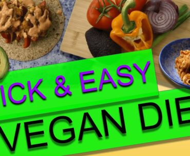 QUICK & EASY VEGAN MEAL II DELICIOUS AND HEALTHY II WEIGHT LOSS MEAL IDEAS II