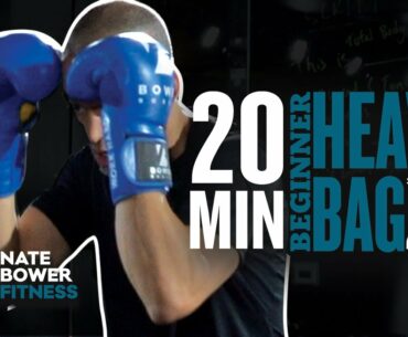 Ultimate 20 Minute Beginner Heavy Bag Workout All Boxing Session 2