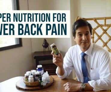QUARANTINE VIDEO SERIES: PROPER NUTRITION FOR LOWER BACK PAIN