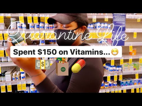 Importance of Vitamins, Grocery Haul and MORE..Quarantine Life