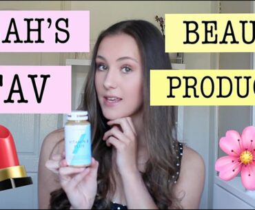 FAVOURITE BEAUTY PRODUCTS! (LEAH) | Lucy&Leah♥