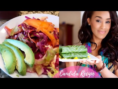 RAW VEGAN CANDIDA DETOX SALAD|CANDIDA DIET