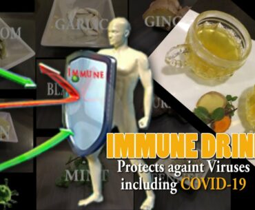 BOOST IMMUNE SYSTEM. Protect yourself from viruses including COVID-19 by taking this Drink.