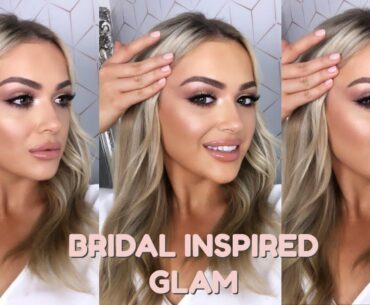 HOW TO: BRIDAL INSPIRED MAKEUP TUTORIAL - STEP BY STEP FOR BEGINNERS - MELISSA CORNELIUS