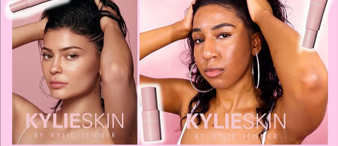 KYLIE'S NO MAKEUP MAKEUP LOOK - KYLIE SKIN TRANSFORMATION | TEHJA