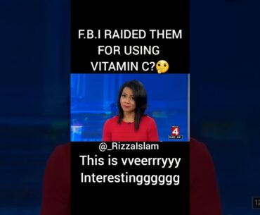 Rizza Islam - Did the F.B.I RAID them for using VITAMIN C?🤔