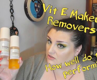 Vitamin E Makeup Remover | Over 40 | Mature skin
