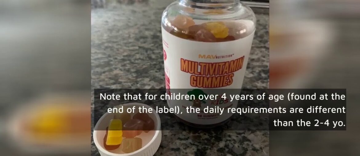 Review: MAV Nutrition Multivitamins for Kids Gummies - All Essential Vitamins with Vitamin D an...