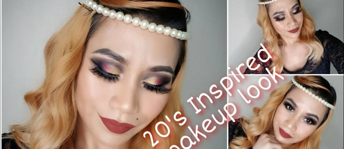 20's Inspired makeup look