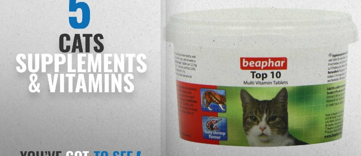 Top 10 Cats Supplements & Vitamins [2018]: Beaphar Top 10 Cat Vitamin 180 Tablets