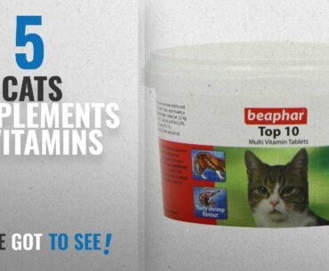 Top 10 Cats Supplements & Vitamins [2018]: Beaphar Top 10 Cat Vitamin 180 Tablets