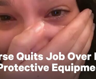 Nurse Quits Job In Coronavirus ICU After Being Asked to Work Without Face Masks | NowThis