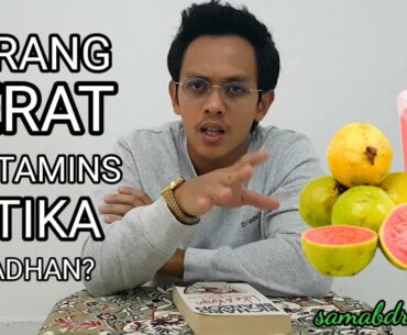 Haaaa? Serat dan vitamins penting ke masa puasa?