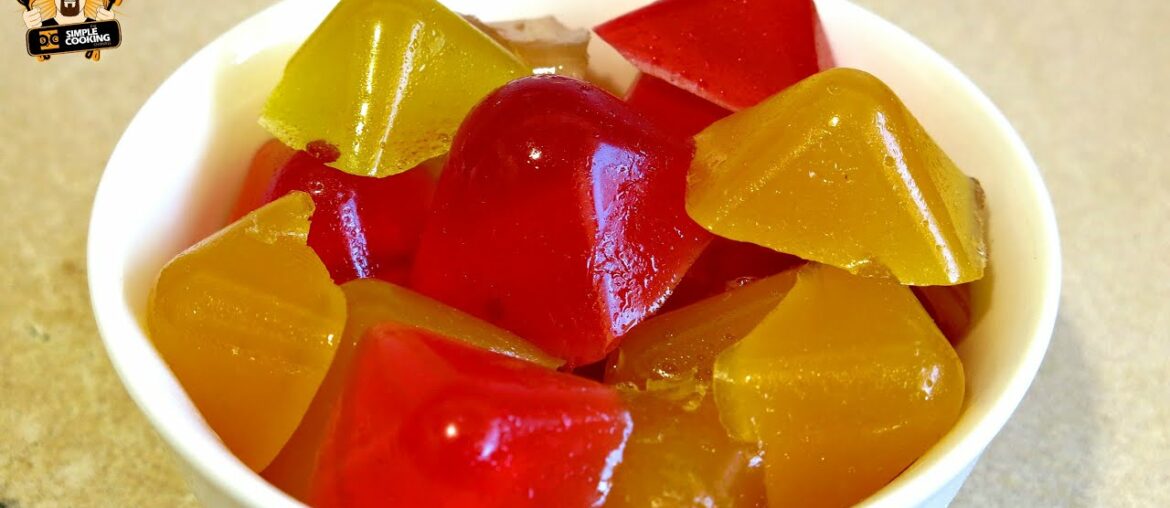 HOMEMADE GUMMY JUICE VITAMINS