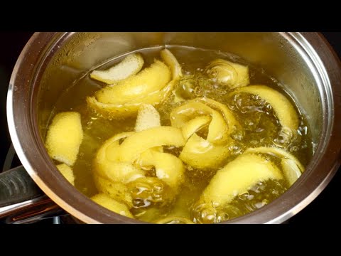 Boil Lemon Peels And Drink The Liquid, THIS Will Happen To Your Body!