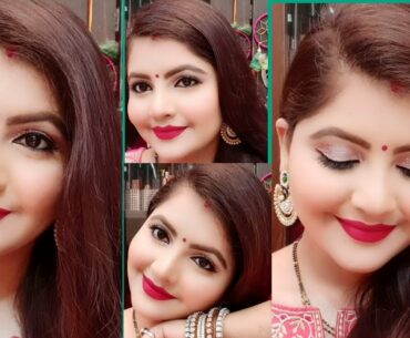 Indian wedding guest makeup tutorial for summers | RARA | traditional bridal makeup for newlyweds |