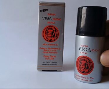 Viga 5000000 delay spray for men with vitamin E Review