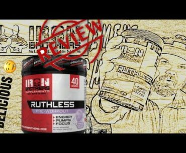 Iron Brothers Supplements RUTHLESS PRE HONEST REVIEW! | 🔥OR 💩?!