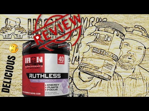 Iron Brothers Supplements RUTHLESS PRE HONEST REVIEW! | 🔥OR 💩?!