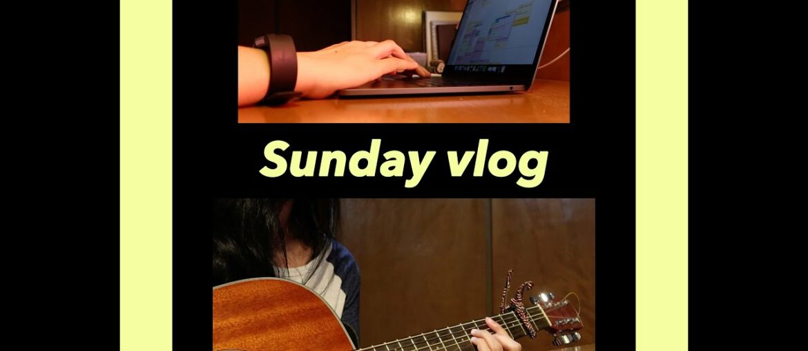 SUNDAY VLOG: preparing for the week, rainy/cozy day & being at home