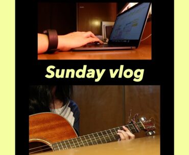 SUNDAY VLOG: preparing for the week, rainy/cozy day & being at home