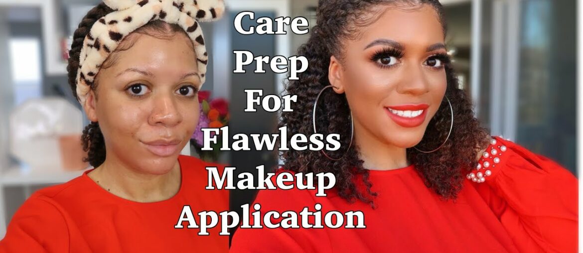 Skin Care Prep For FLAWLESS Makeup Application 🧖🏽‍♀️ 🎨