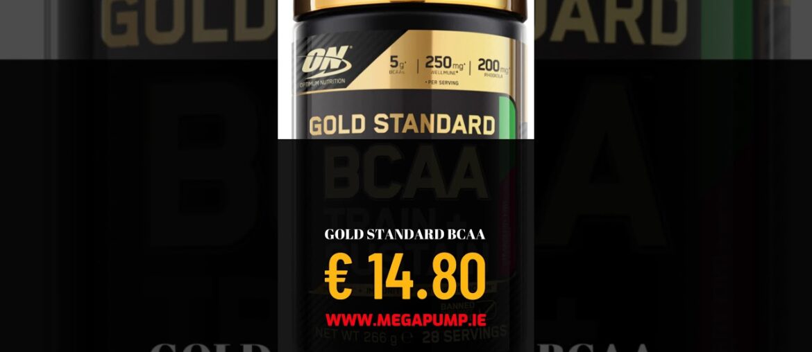 Gold Standard BCAA Promo Special Offer Optimum Nutrition megapump.ie