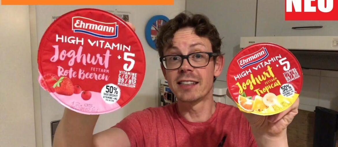 Ehrmann High Vitamin Joghurt im Test: Geschmack, Nährwerte & Preis!