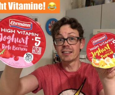 Ehrmann High Vitamin Joghurt im Test: Geschmack, Nährwerte & Preis!