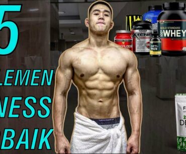 5 SUPLEMEN FITNESS TERBAIK YANG TERBUKTI BEKERJA