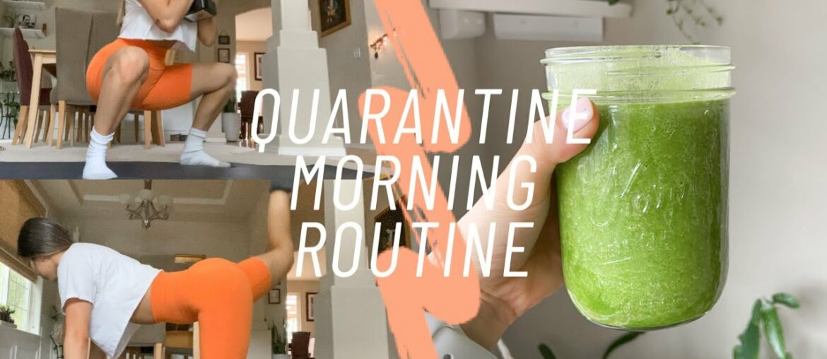 MY 8AM ROUTINE | glute workout, healthy breakfast, & what supplements i take