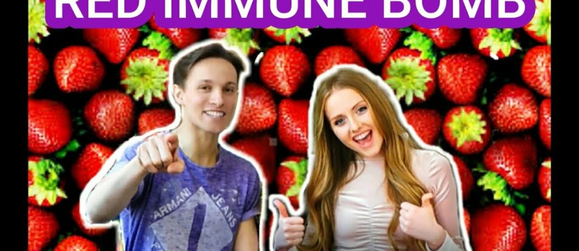 RED IMMUNE BOMB | HEALTHY SMOOTHIE RECIPE ❤️