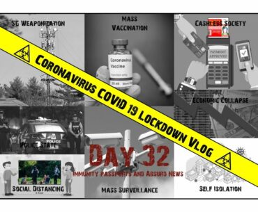 Coronvirus COVID 18 Lockdown Vlog Day 32 Immunity Passport and Absurd news