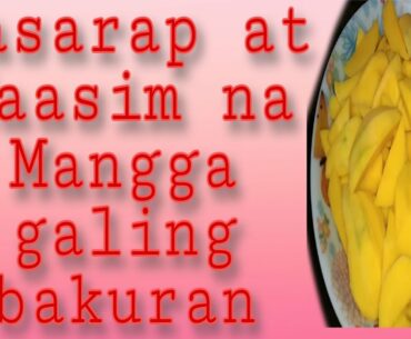 Mangga panlaban sa sakit ( natural vitamins )