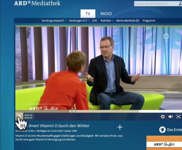 ARD-TV über Vitamin D - Dr. von Helden kommentiert und stellt richtig!