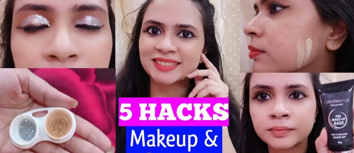 5 NEW MAKEUP & BEAUTY HACKS FOR SUMMER YOU MUST TRY | #makeup #beauty #hacks #lifesaving #tips