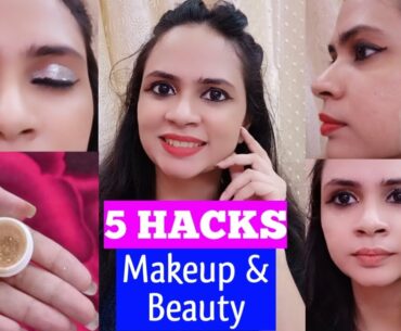 5 NEW MAKEUP & BEAUTY HACKS FOR SUMMER YOU MUST TRY | #makeup #beauty #hacks #lifesaving #tips