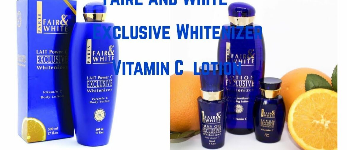 Fair and White Exclusive Whitenizer Vitamin C Review | Vhen Beauty