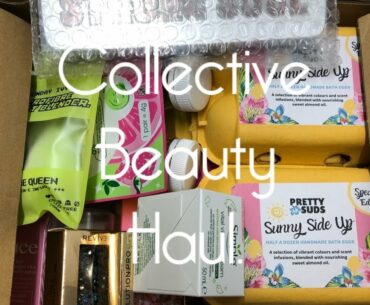 COLLECTIVE BEAUTY HAUL | SUPERDRUG, PRETTY SUDS, SUNDAY IVY, SKINNYTAN & MORPHE | FREEBIES.