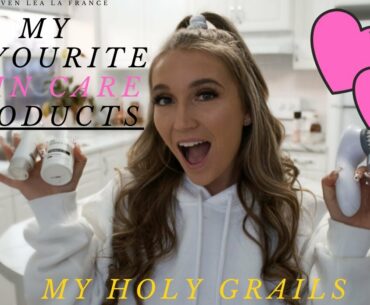 HOLY GRAIL SKIN CARE:My favourite goto products I LOVE! My Review & why I love them~Heaven La France