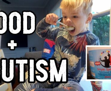 WHAT MY AUTISTIC SON EATS IN A DAY | Simple Spectrum Supplement Review