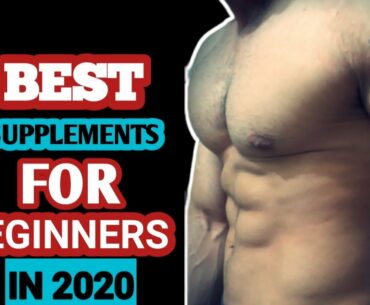 Best Supplements For Beginners In 2020 | Top 5 Supplements For Beginners By Sckullfitness (Hindi)