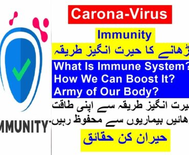 Boost Your Immunity Fight With viruses & Diseases|Strong Army|قوت معدافیت بڑھانے کا حیرت انگیز طریقہ