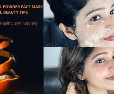 Beauty benefit of Orange peel powder in Tamil | DIY Mask | Beautiful & Healthy Skin