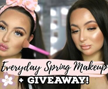 EVERYDAY SPRING MAKEUP & GIVEAWAY!