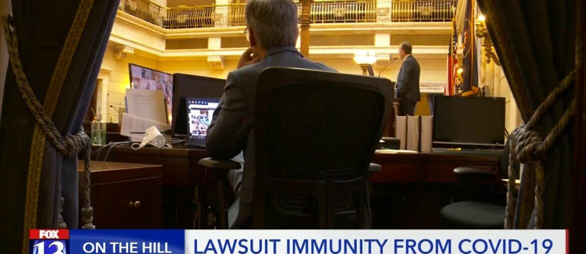 Utah legislature gives businesses immunity from lawsuits over COVID-19 exposure
