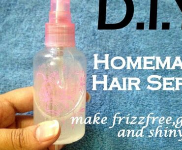 VITAMIN-E HAIR SERUM At Home in Rs. 30 | Get Soft, Shiny, Long & Frizz Free hair | DIY hair serum