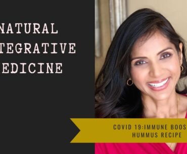 COVID 19: Immune Superfood Hummus in the Vitamix