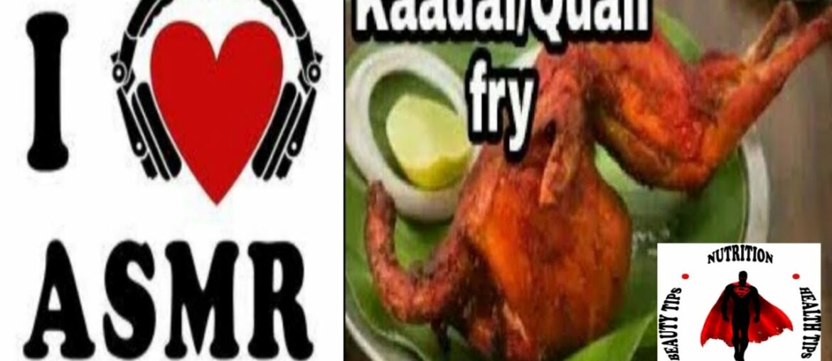 kaadai fry ( QUAIL ) : EATING 3 QUAIL FRY - ASMR / SAM FITNESS