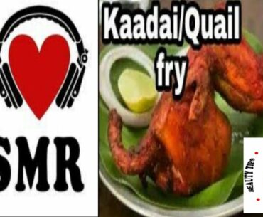 kaadai fry ( QUAIL ) : EATING 3 QUAIL FRY - ASMR / SAM FITNESS